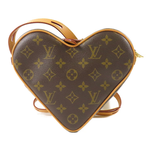 LOUIS VUITTON LV GHW Game On Coeur Shoulder Bag M57456 Monogram Brown
