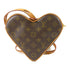 LOUIS VUITTON LV GHW Game On Coeur Shoulder Bag M57456 Monogram Brown