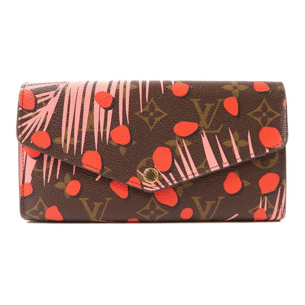 LOUIS VUITTON LV GHW Portefeuille Sarah Long Wallet Monogram Jungle Dot M42576