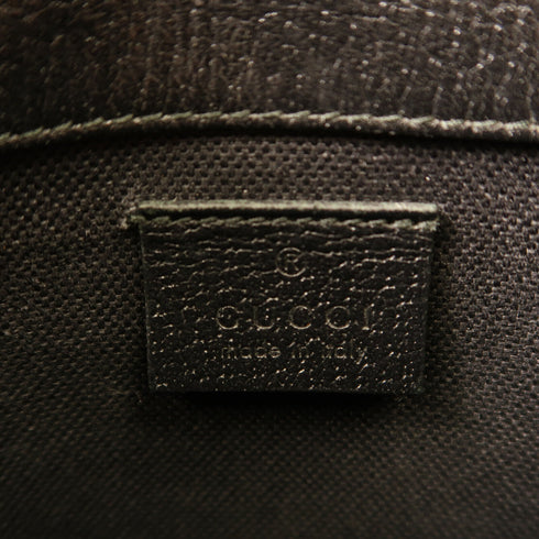 GUCCI GG SHW Waist Bag Shoulder Bag PVC Coated Canvas 598113 Multicolor/Black