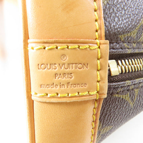 LOUIS VUITTON LV GHW Alma PM Handbag M53151 Monogram Brown