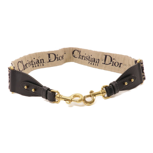 Christian Dior CD Shoulder Strap Canvas Blue