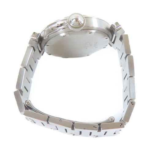 CARTIER Pasha C Automatic Wristwatch W31029M7 Stainless Steel White #14cm