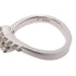 JEWELRY Diamond Ring 18K White Gold US#3.5