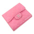 CHANEL CC SHW Wallet Quilted Lambskin Leather Pink