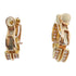 CARTIER GHW Diamond Earrings 18K Yellow Gold