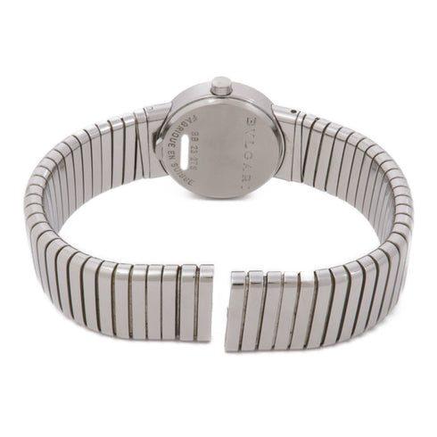 BVLGARI Tubogas BB232TS Quartz Watch BB232TS Stainless Steel Black