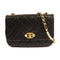 CHANEL CC GHW Chain Shoulder Bag Calfskin Leather