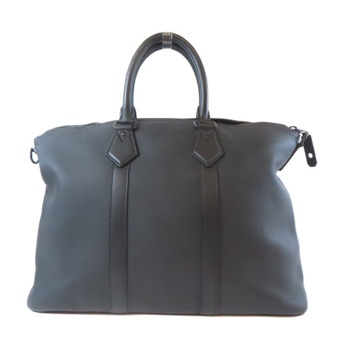 LOUIS VUITTON LV Lock It 2 Way Shoulder Handbag Carry Bag M59158 Calfskin Black