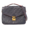 LOUIS VUITTON LV GHW Pochette Metis 2 Way Bag M44071 Monogram Empreinte Navy v1