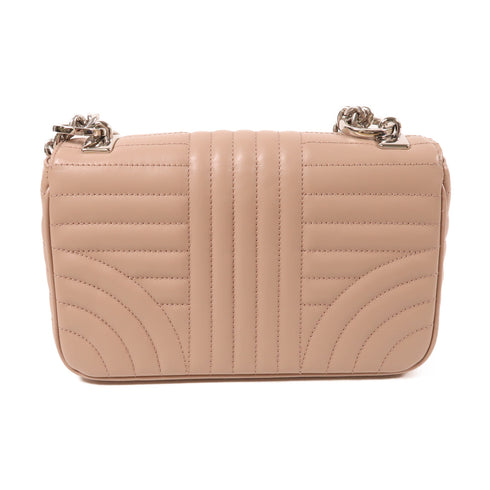 PRADA SHW Chain Shoulder Bag Lambskin Leather 1BD107 Pink