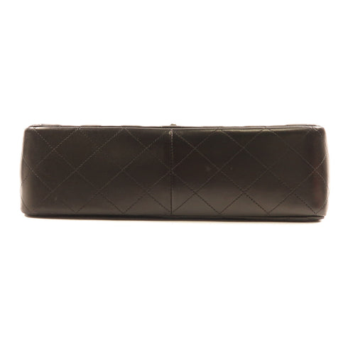 CHANEL CC GHW Large Classic Chain Shoulder Bag Lambskin Leather