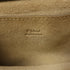 Chloe GHW 2 Way Shoulder Bag Handbag Suede Brown/Beige