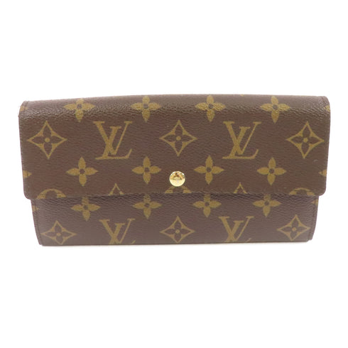 LOUIS VUITTON LV GHW Portefeuille Sarah Wallet M60233 Monogram Brown