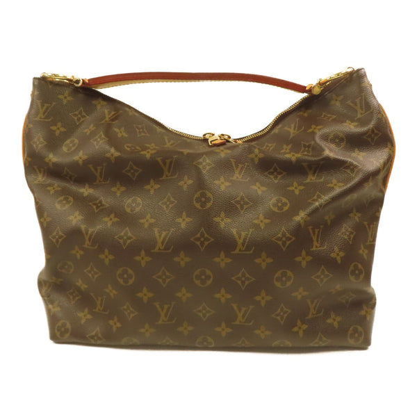 LOUIS VUITTON LV GHW Sully MM Shoulder Bag M40587 Monogram Brown