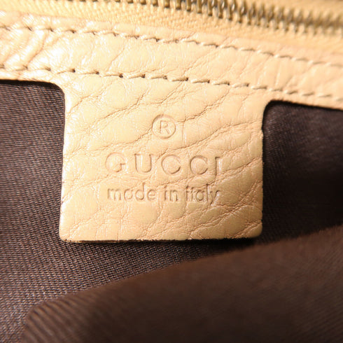 GUCCI GG GHW Shoulder Bag 211966 Canvas Brown