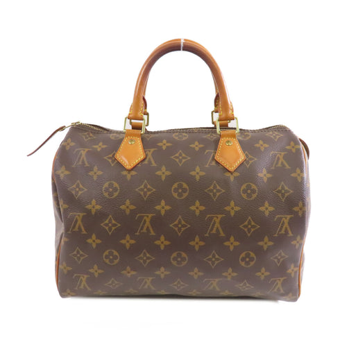 LOUIS VUITTON LV GHW Speedy 30 Boston Handbag M41108 Monogram Brown