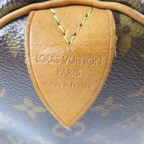 LOUIS VUITTON LV GHW Speedy 30 Handbag M41108 Monogram Brown