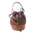 LOEWE GHW Balloon Bag 2 Way Shoulder Handbag Calfskin Leather Brown