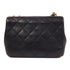 CHANEL CC GHW Chain Shoulder Bag Calfskin Leather Black v5