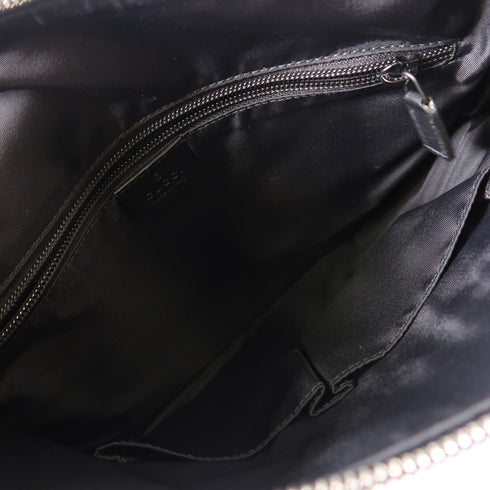 GUCCI GG SHW Shoulder Bag PVC Coated Canvas 322279 Black