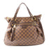 LOUIS VUITTON LV GHW Evora MM 2 Way Shoulder Handbag N41131 Damier Brown