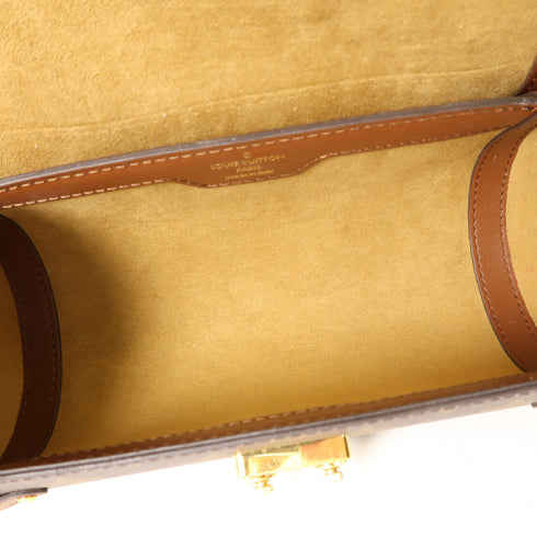 LOUIS VUITTON LV GHW Papillon Trunk 2 Way Shoulder Bag M57835 Monogram Brown v1