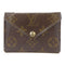 LOUIS VUITTON LV Origami Compact Wallet M40488 Monogram Brown