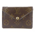 LOUIS VUITTON LV Origami Compact Wallet M40488 Monogram Brown