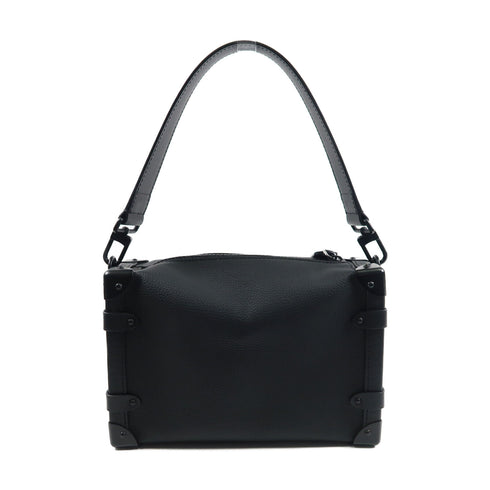 LOUIS VUITTON LV Side Trunk MM 2Way Shoulder Hand Bag Calfskin Leather M24309