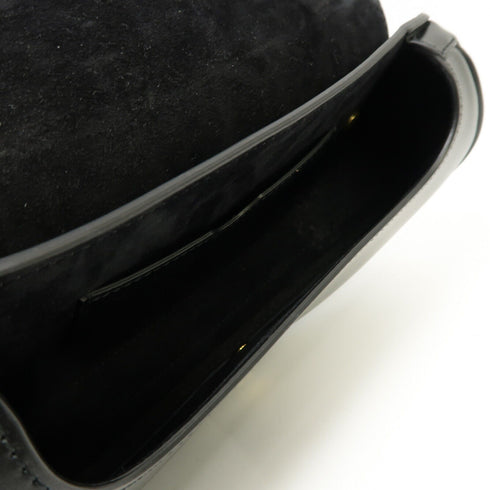 Christian Dior CD GHW Bobby East-West Shoulder Bag M9327UMOL Calfskin Black