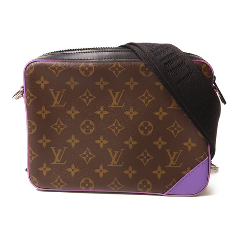 LOUIS VUITTON LV SHW Trio Shoulder Bag M46266 Monogram Brown/Purple