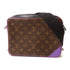 LOUIS VUITTON LV SHW Trio Shoulder Bag M46266 Monogram Brown/Purple