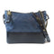 CHANEL Quilted CC Gabrielle Chain Shoulder Bag Calfskin Navy Black