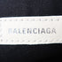 BALENCIAGA SHW Clutch Bag Calfskin Leather White