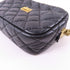 CHANEL CC GHW Chain Shoulder Bag Leather Black
