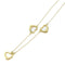 TIFFANY&CO Open Heart Necklace 18K Yellow Gold