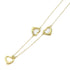 TIFFANY&CO Open Heart Necklace 18K Yellow Gold