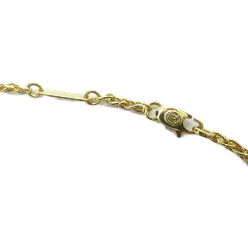 CARTIER Panthere Diamond Charm Necklace Accessories 18K Yellow Gold