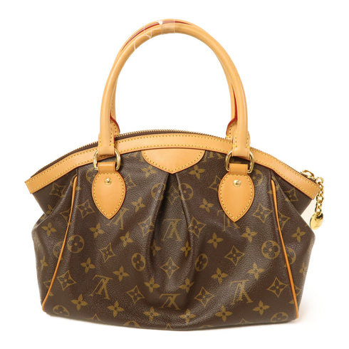 LOUIS VUITTON LV GHW Tivoli PM Handbag M40143 Monogram Brown