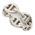 HERMES Chaine D'ancre Enchainee Ring 925 Sterling Silver Hermes#54 US#6.75