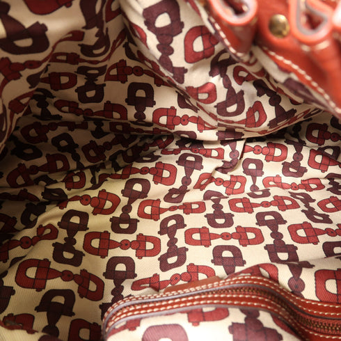 GUCCI GG GHW Handbag Shoulder Bag 203623 Calfskin Leather Brown