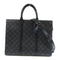 LOUIS VUITTON LV SHW Sac Plat 2way Shoulder Bag M45265 Monogram Eclipse Black