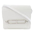 HERMES PHW Mini Roulis Shoulder Bag Evercolor Leather Blanc White