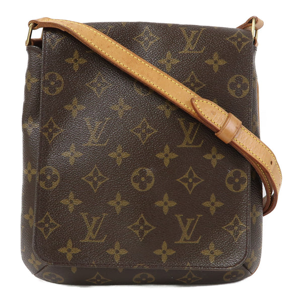 LOUIS VUITTON LV GHW Musette Salsa Shoulder Bag M51387 Monogram Brown v9