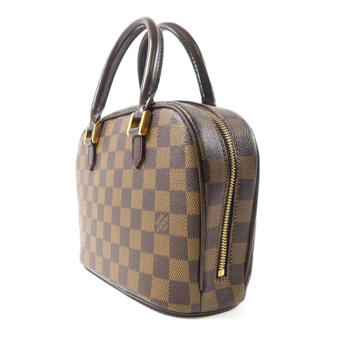 LOUIS VUITTON LV GHW Sarria Mini Handbag N51286 Damier Ebene Brown v1