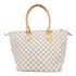 LOUIS VUITTON LV GHW Saleya MM Hand Bag/Tote Bag N51185 Damier Azur White