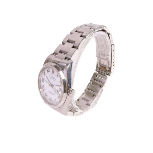ROLEX Datejust Automatic Watch Stainless Steel 16200 White