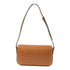 CELINE GHW Shoulder Handbag Calfskin Leather Brown