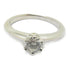 TIFFANY&CO 0.35ct Diamond Engagement Ring PT950 Platinum US#4.5